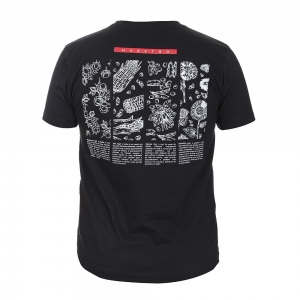 Camiseta Masculina Culturas Preta