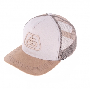 Boné Trucker Em Suede Areia Pioneer®