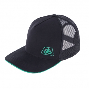 Boné Trucker Brim Preta Pioneer®