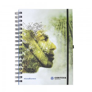 Caderno #CanaÉCorteva 17x24cm