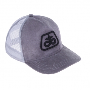 Boné Trucker Suede Cinza Pioneer®