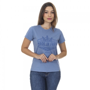 Camiseta Feminina Azul Pioneer®