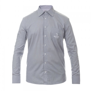 Camisa Social Azul Masculina Brevant® Sementes