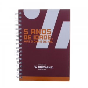 Caderno Capa Dura Brevant® Sementes