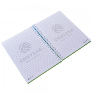 Caderno capa dura Corteva