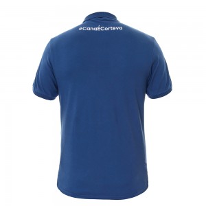 Polo Masculina #CanaÉCorteva - Azul