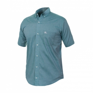 Camisa Social Masculina MC Verde Pioneer®