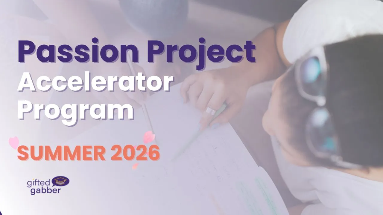 Passion Project Accelerator for Grades 9 - 12