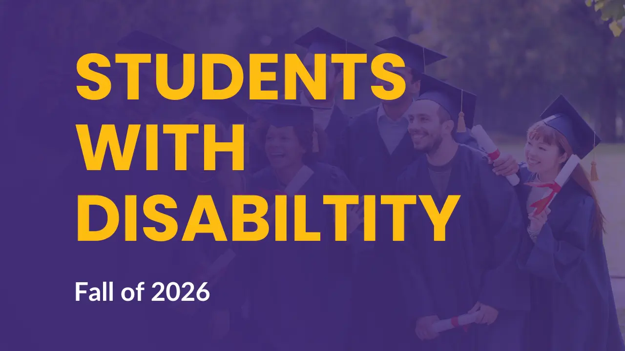 College Applications (for Learning Differences) for Students applying in Fall 2026