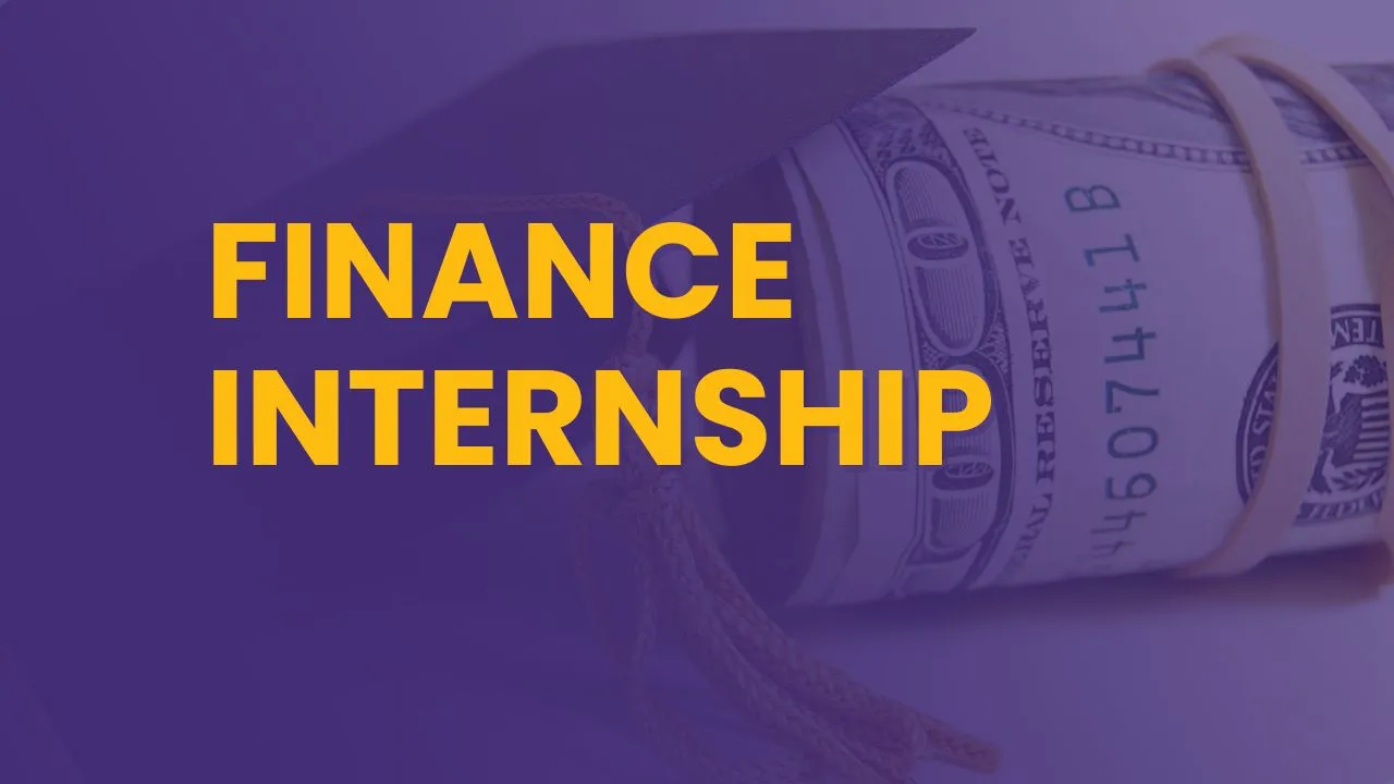 Finance Internship Program for Grades (8-12)