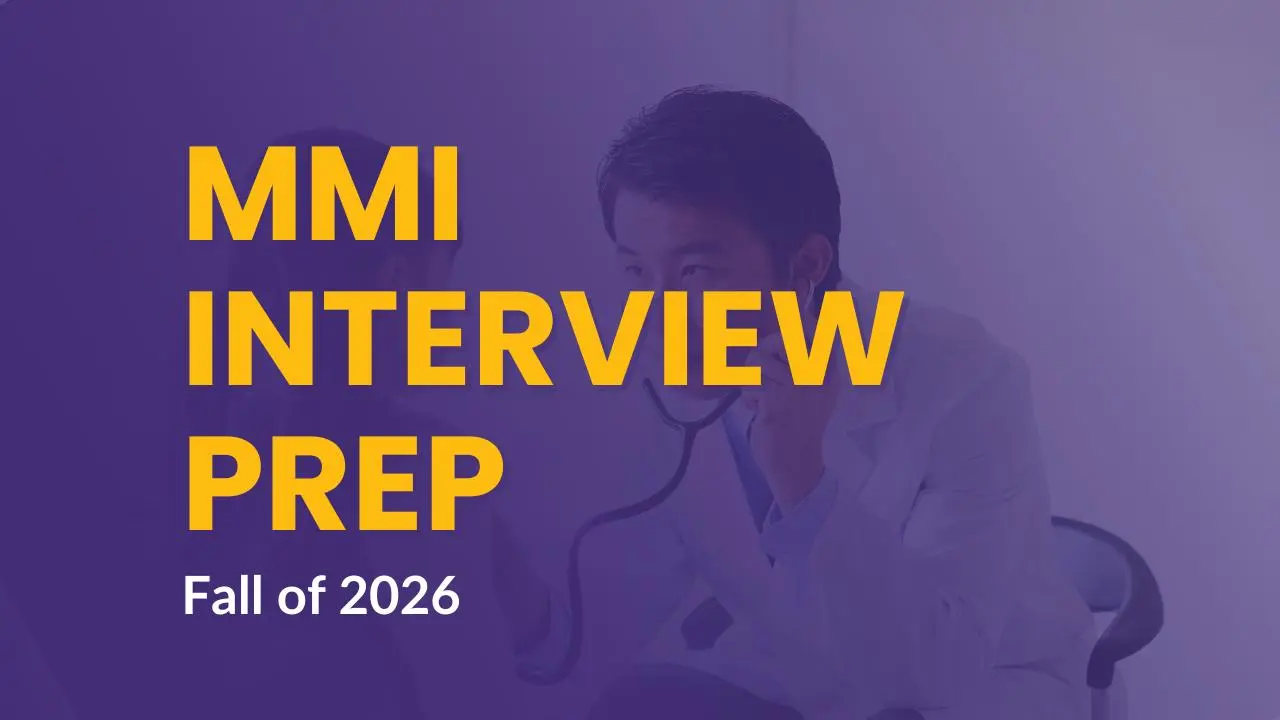 BS/MD MMI Interview with Expert Guidance