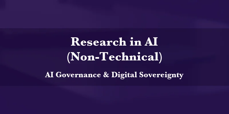 AI Governance & Digital Sovereignty