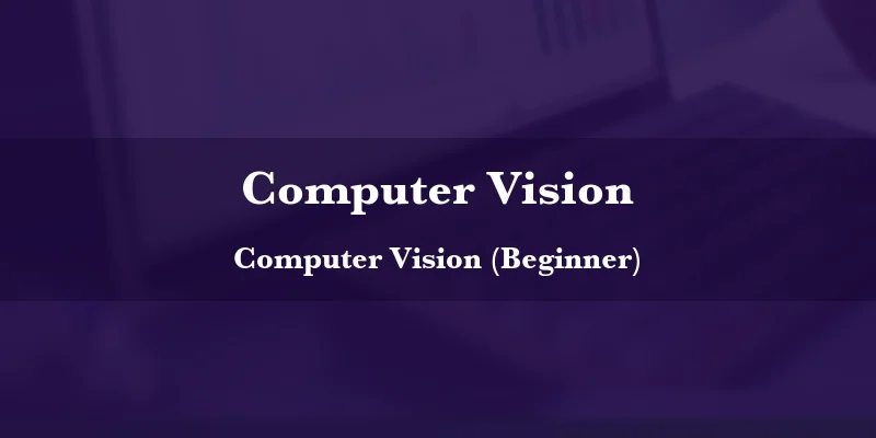 Computer Vision (Beginner)