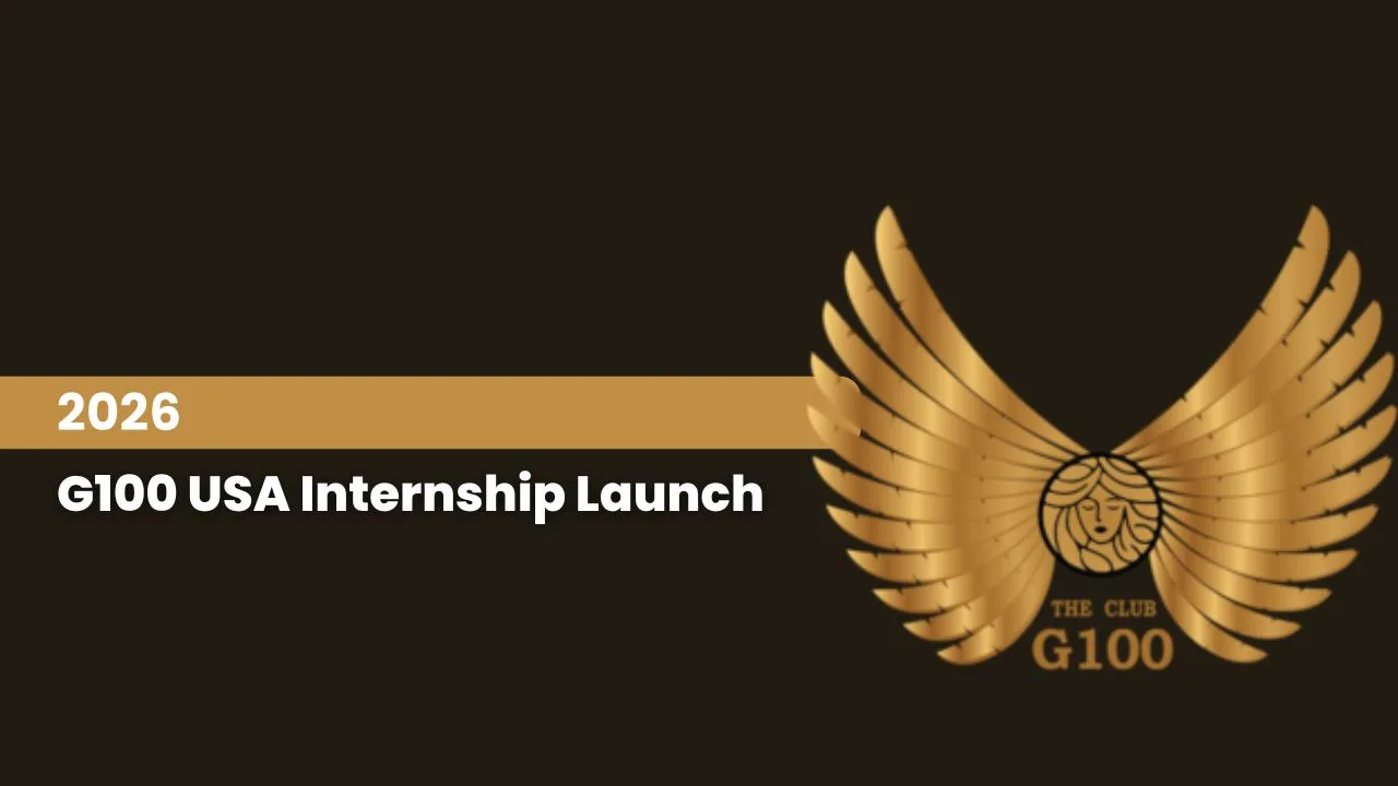 G100 USA Digital Internship Program — Launch Webinar