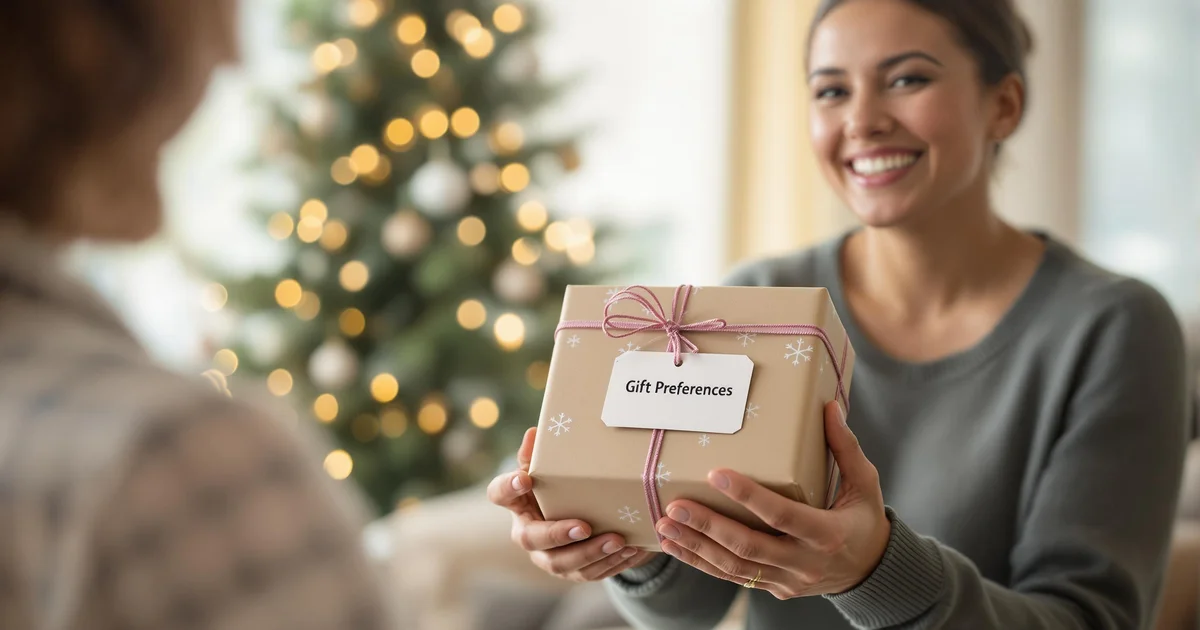 How To Share Gift Preferences Without Awkwardness