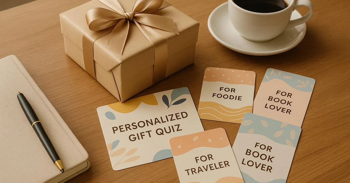 Personalized Gift Quiz