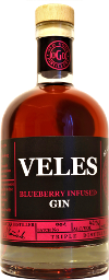 veles blueberry infused gin