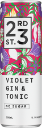 23RD Street Violet Gin & Tonic