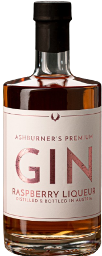 ashburner's premium gin raspberry liqueur