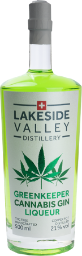 lakeside valley distillery greenkeeper cannabis gin liqueur