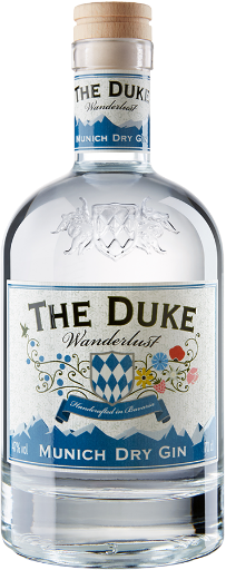 - THE 45% Munich GINferno Gin DUKE alcohol with Dry