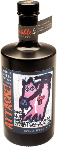 Attacke! Niederrhein Dry Gin with 43% alcohol - GINferno