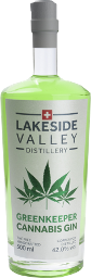 lakeside valley distillery greenkeeper cannabis dry gin