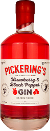 pickering's strawberry & black pepper gin