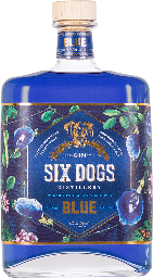 six dogs blue gin