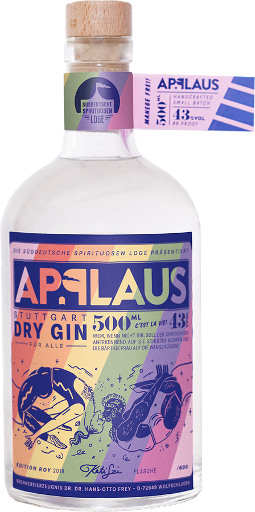 Applaus Suedmarie Neon with alcohol Orange 43% - Cut GINferno Distillers