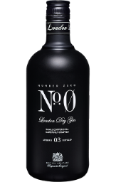 no 0 zero london dry gin