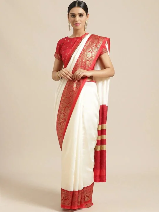 Saree for Durga Puja Outfit