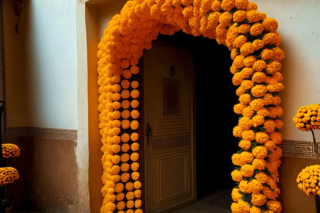 Floral Decorations for your Home Entrance