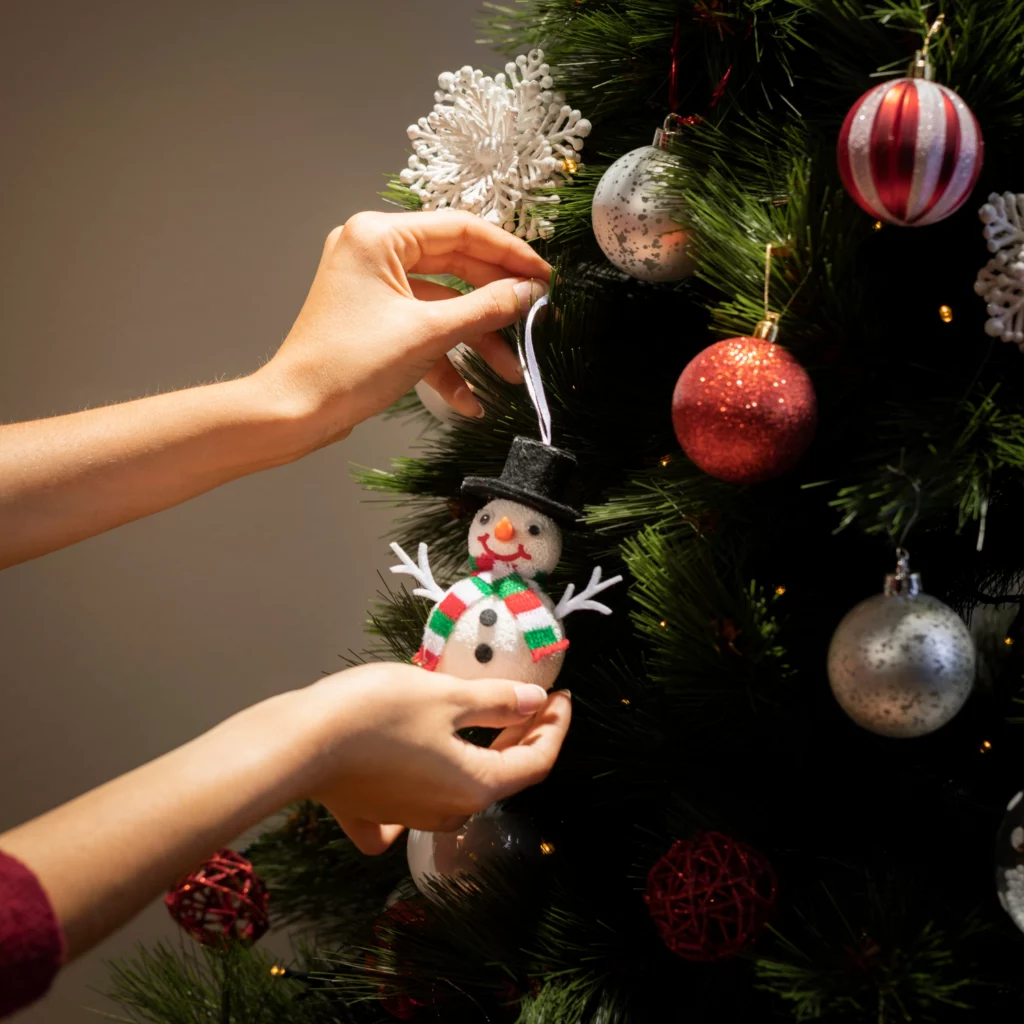 Handmade Jewelry in Christmas tree