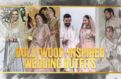 Bollywood-Inspired Wedding Outfits for Couples from Top 10 Celebrities