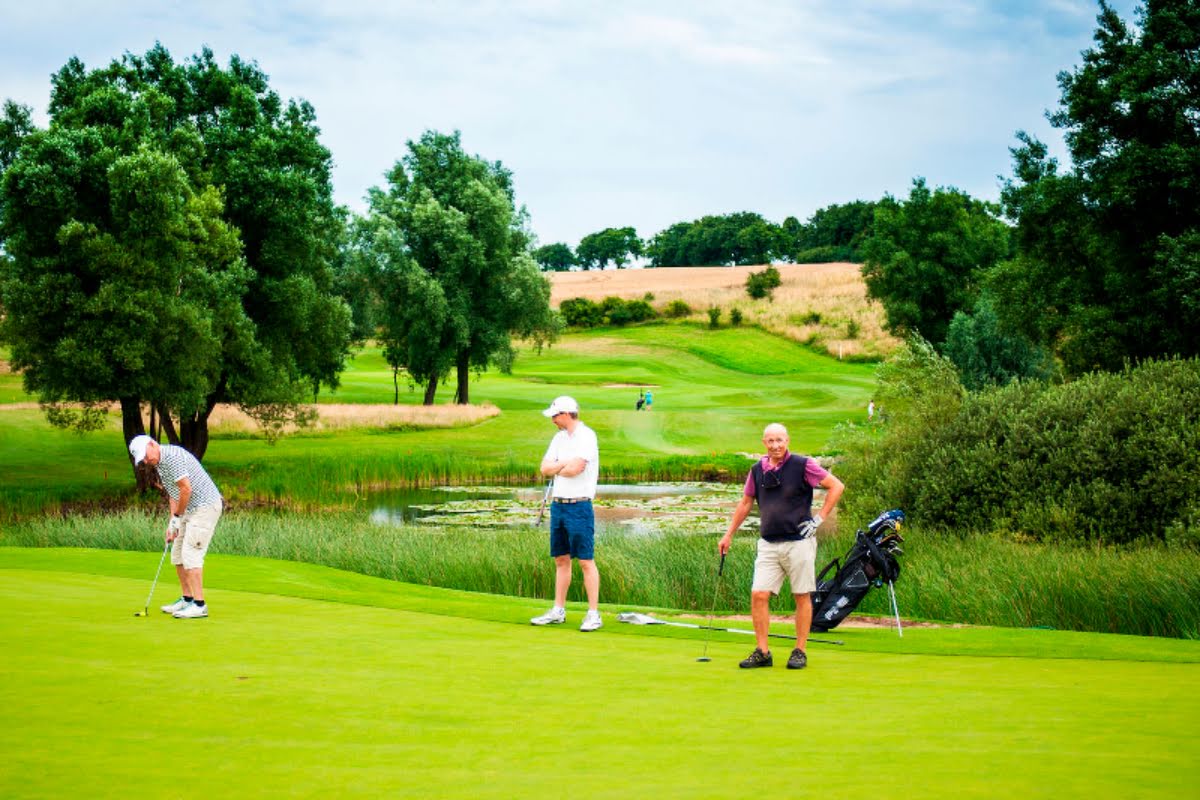 Bild från Tegelberga Golfklubb