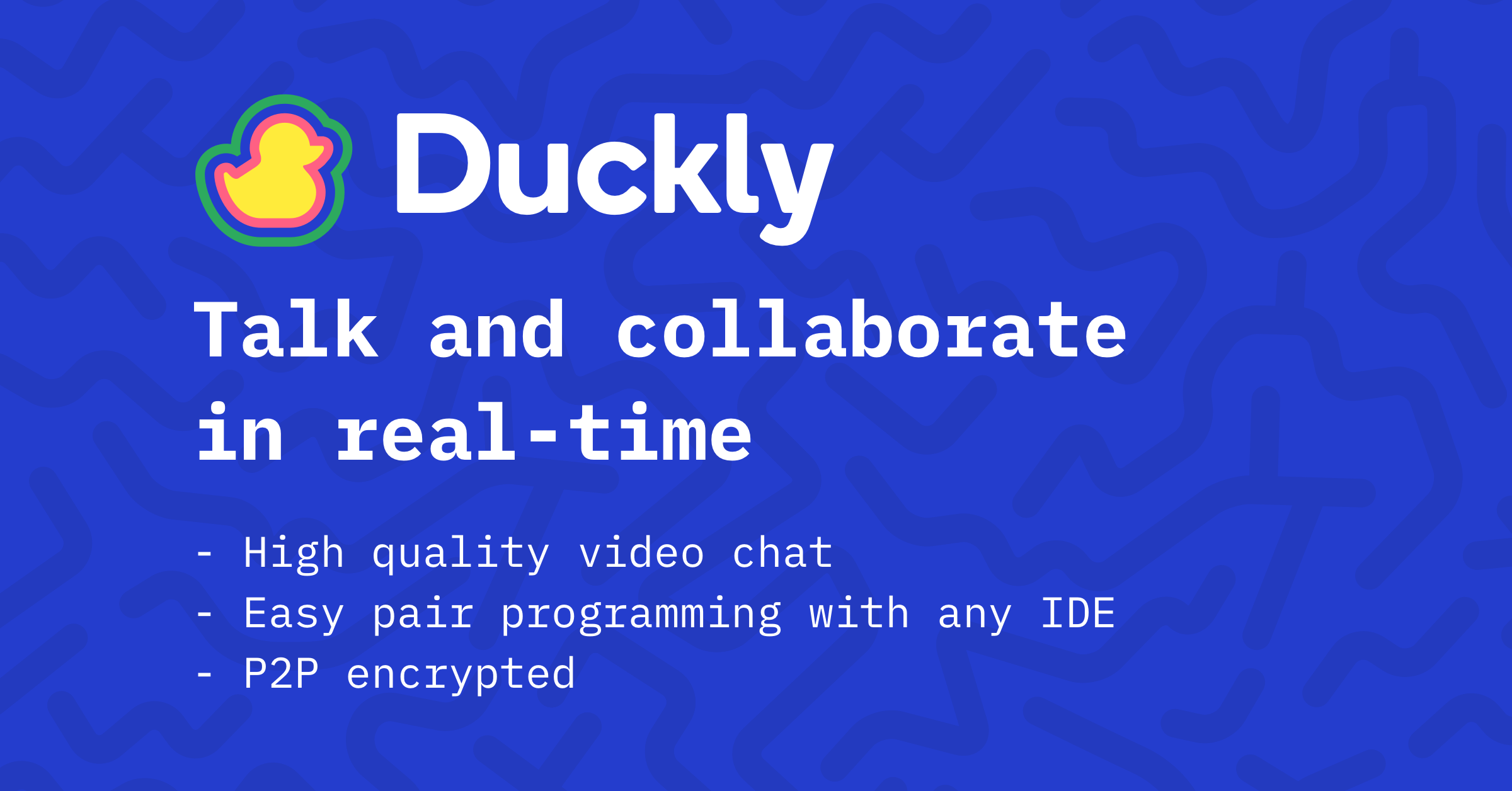 Thumbnail of Real-time coding sharing with any IDE. Duckly makes coding multiplayer