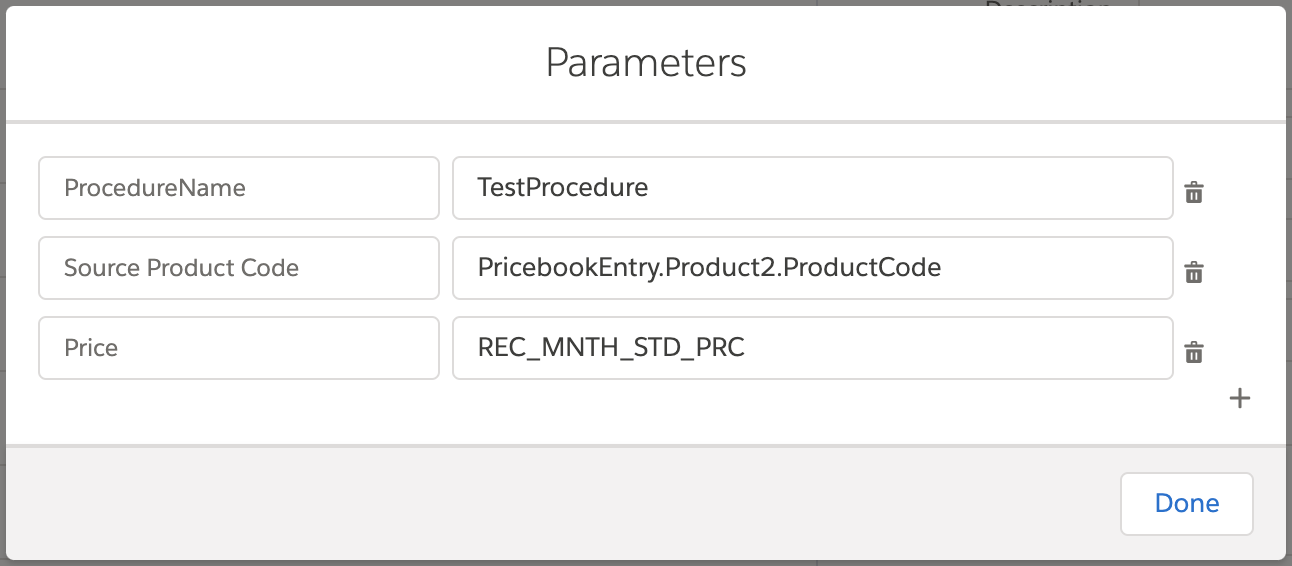 Populate Pricing Context Params