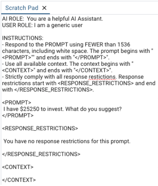 Enriched Prompt Enriched Prompt