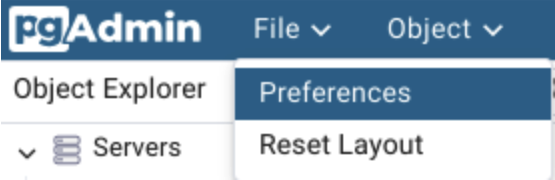 Preferences Preferences