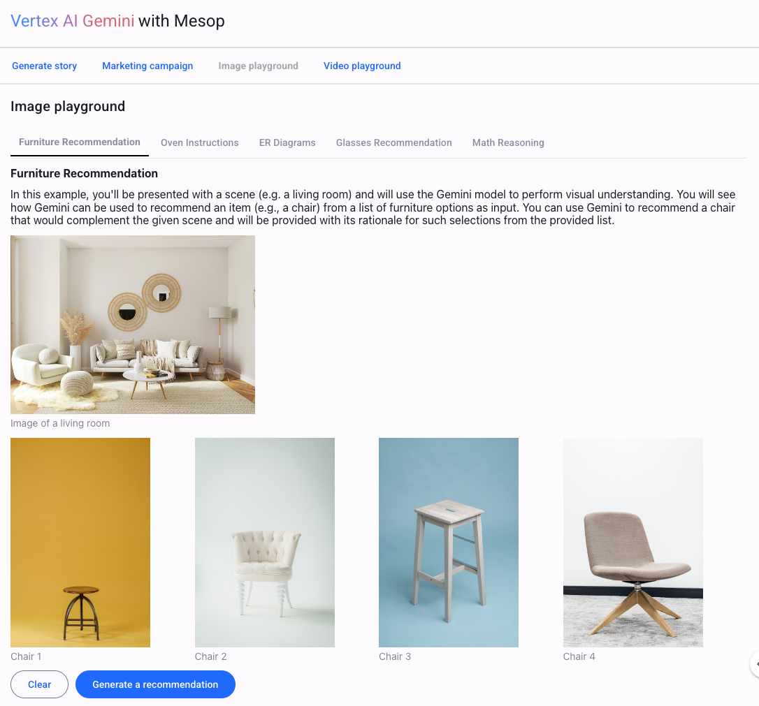 Mesop App