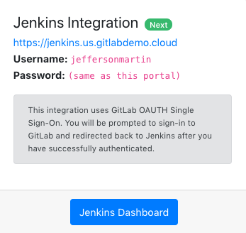 Jenkins Instance Card