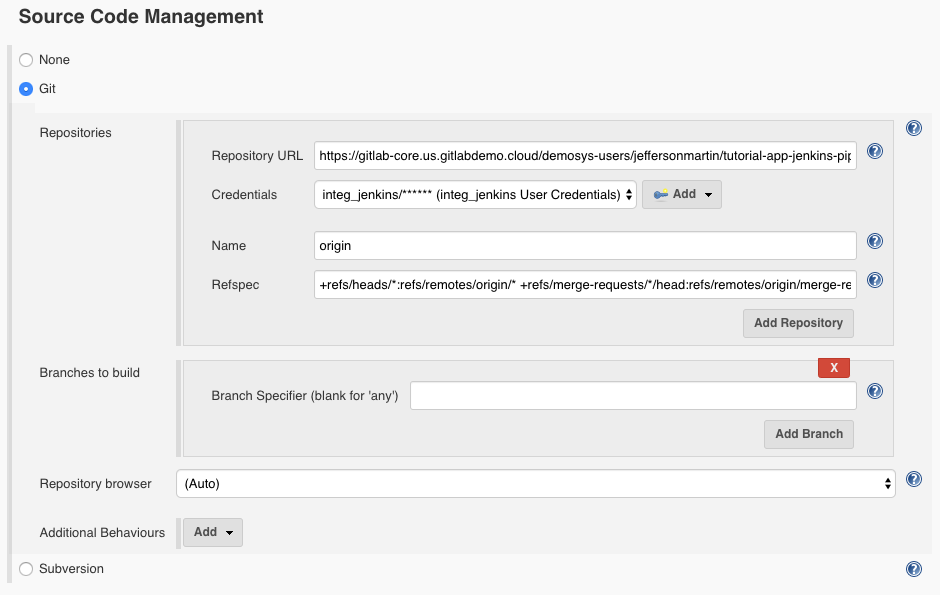 Source Code Management Review