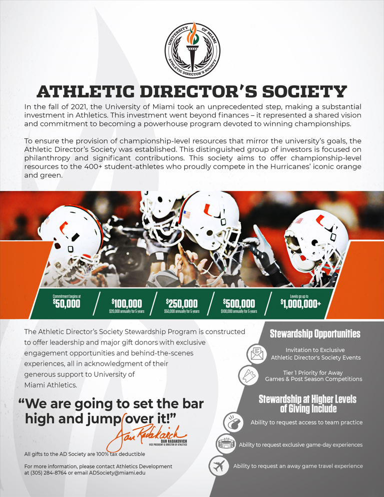 Athletic Director's Society