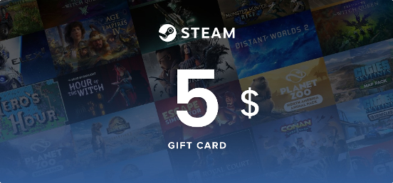 Steam Gift Card $5