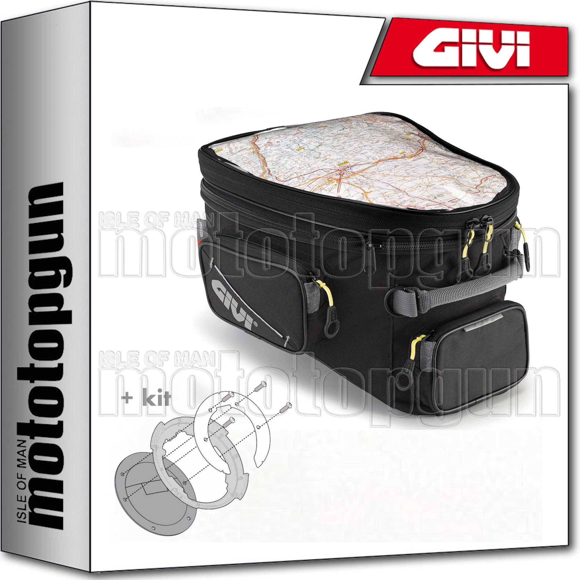 GIVI TANK BAG TANKLOCK EA118 + FLANGE KTM 390 ADVENTURE 2019 19 2020 20