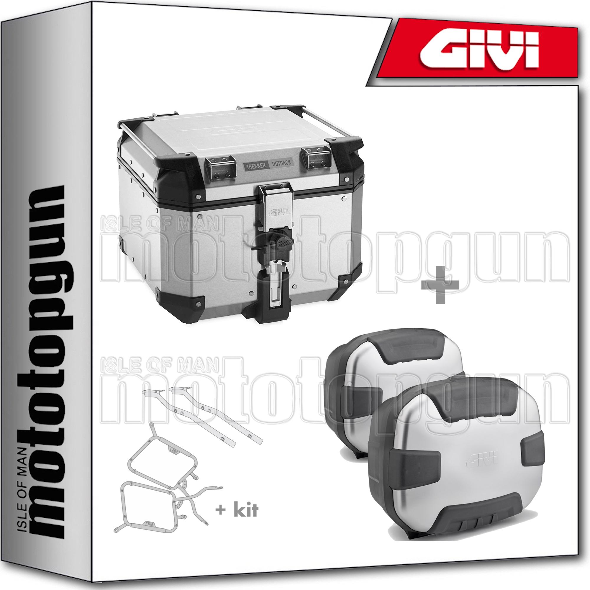 GIVI TOPCASE OUTBACK OBKN42A SEITENKOFFER TRK35N HONDA XADV X-ADV 750 2020 20