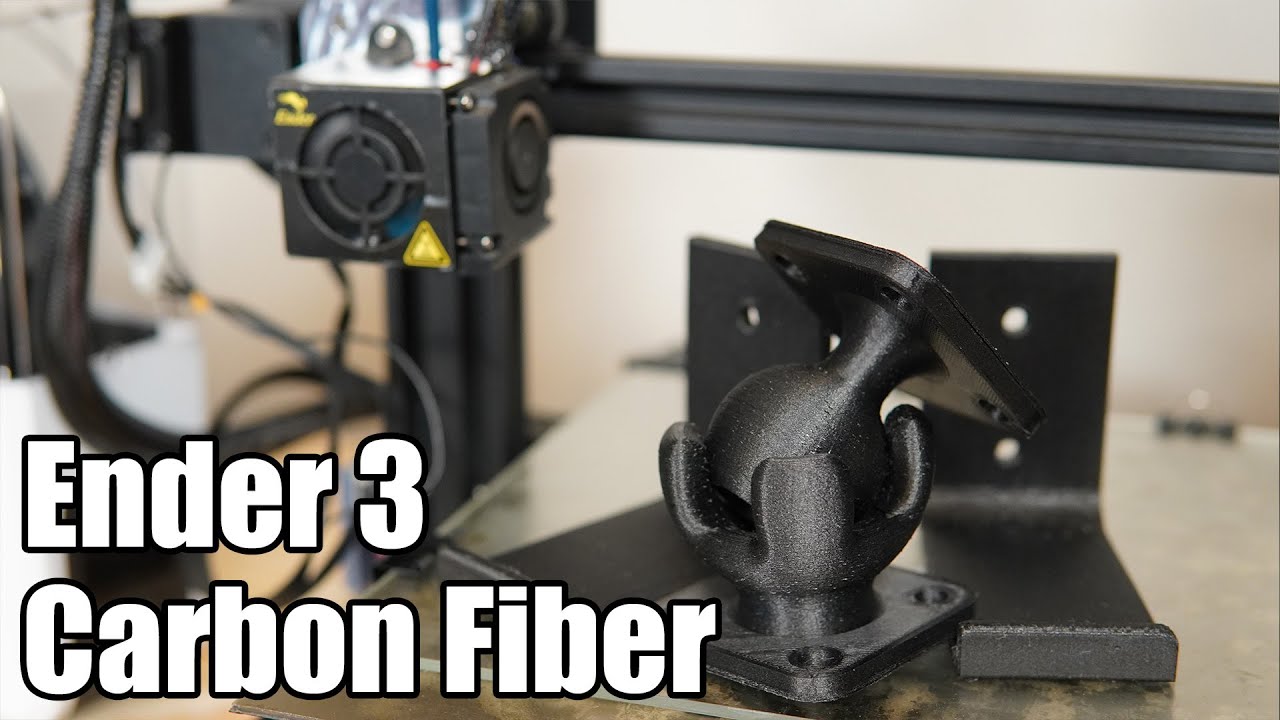 "3 Tips for Successfully Printing with Carbon Fiber Filament on the Ender 3 (Pro/V2)"