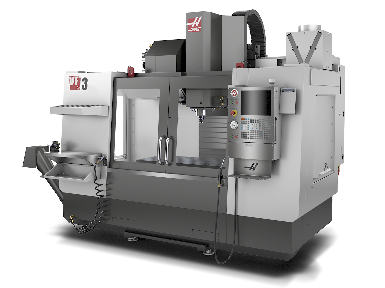 The Haas VF-3: A 40-Taper Mill for High-Performance Machining