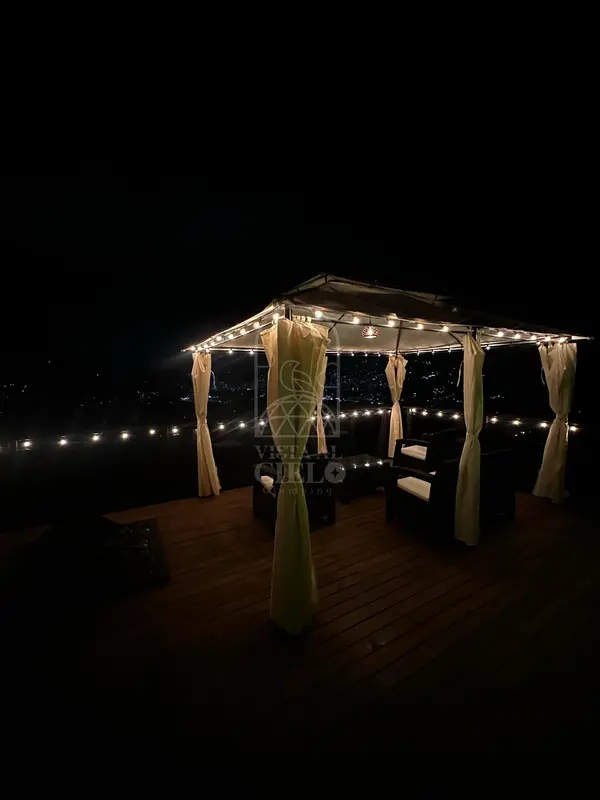 Glamping Domo Aqua Vista al cielo 